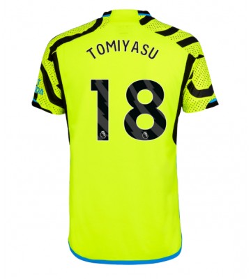 Arsenal Takehiro Tomiyasu #18 Udebanetrøje 2023-24 Kort ærmer